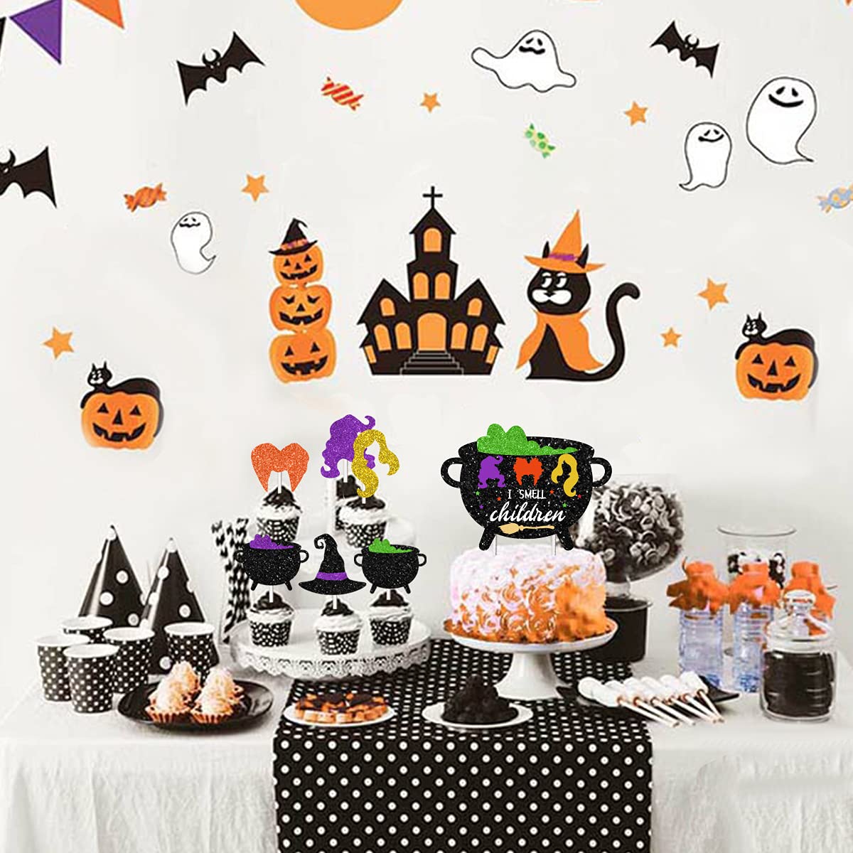 Strega volante di Halloween, streghe urlanti con controllo vocale e touch | Streghe di Halloween all'aperto, controllo vocale decorazione di Halloween, strega decorazioni di Halloween all'aperto
