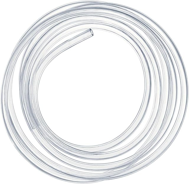 Kesote Clear PVC Tubing Pipe Hose 3 Meters for Home Garden Watering Pump Transfer, 7mm x 9mm