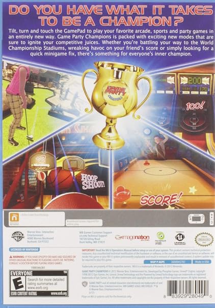 Game Party Champions - Nintendo Wii U