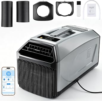 Portable AC Air Conditioner, APP Sound Control 5200 BTU Fast Cool