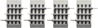 FasTrack 1.75 Inch Straight O Gauge Model Train 4 Piece Track Pack