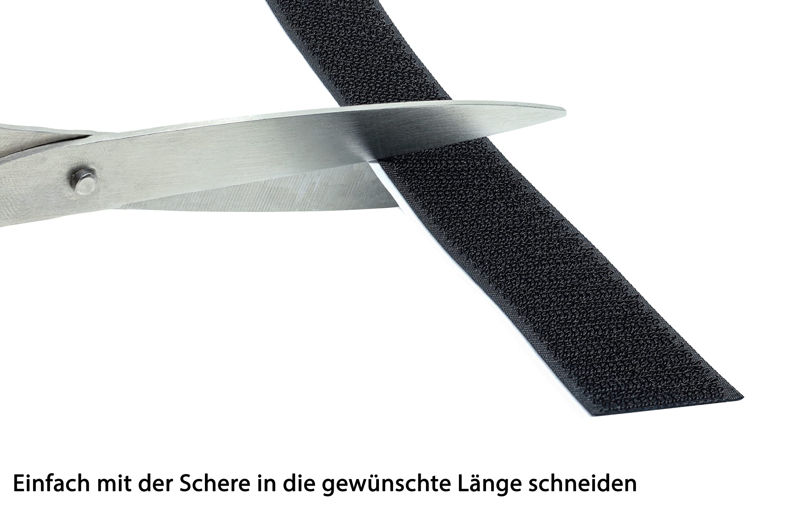 Velcro Da Cucire - Nero, 16 Mm X 3 M - Chiusura Forte E Riutilizzabile Per Fai Da Te - Foto 9