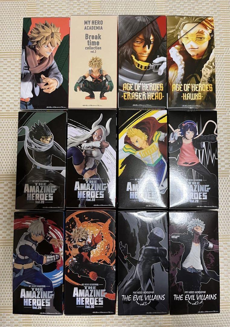 Amazon | 僕のヒーローアカデミア ヒロアカ フィギュア 12点 セット 