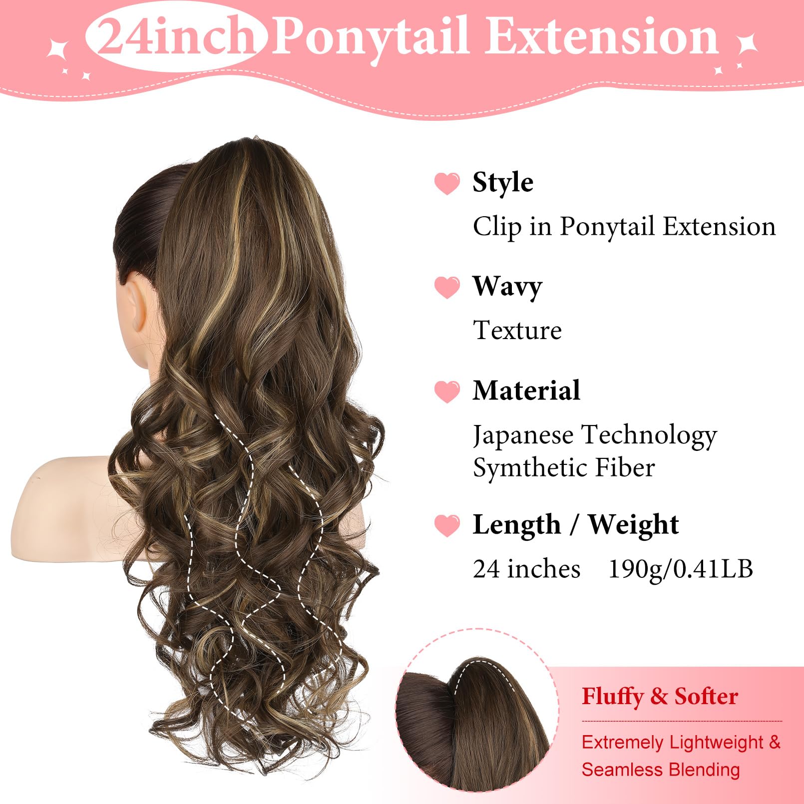 Brikabia Ponytail Extension - Image 2