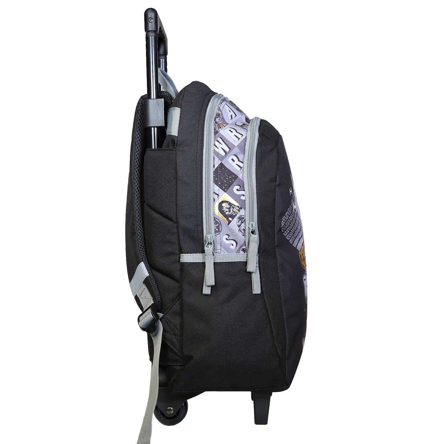 Bagtrotter Disney Star Wars - Zaino con Ruote, Colore: Nero