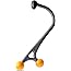 TriggerPoint AcuCurve Massage Cane for Neck, Back and Shoulders, Gray/Orange