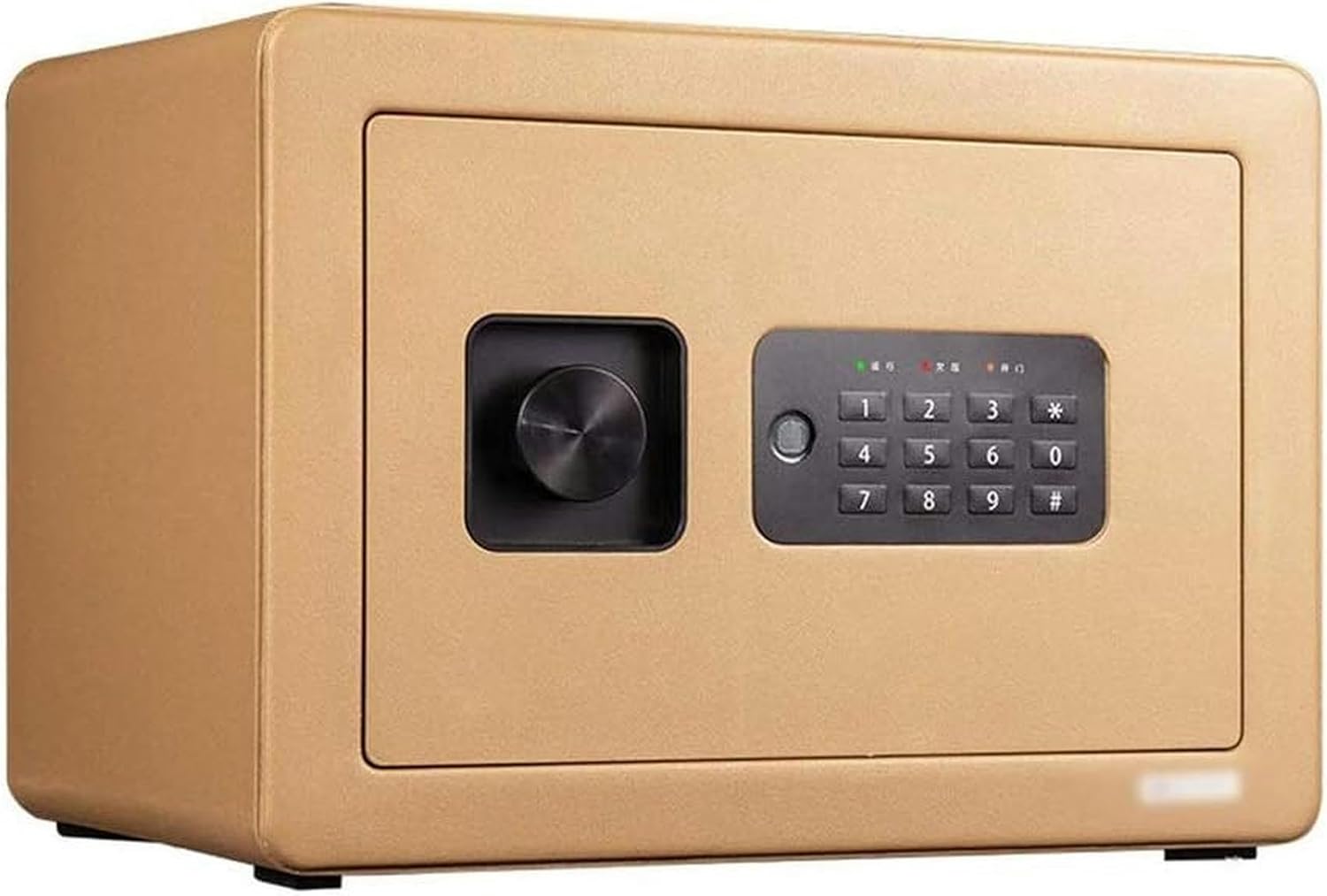 Digital Security Safe Box, Cabinets Wall Safe Lock Box Cash Strongbox with Number Keys Emergency Lock