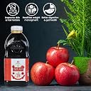 HPMC 7-in-1 Apple Juice Concentrate - 100% Pure, No Added Sugar, High Nutritional Value, Rich in Vitamins & Minerals (Pack of 2_1 Kg) gallery image