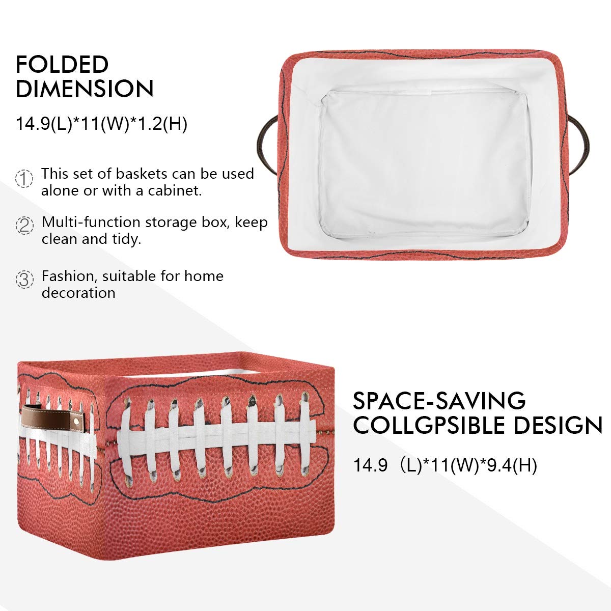 Canasta De Lavandería De Guardería Bin De Almacenamiento De Juguet De Animal Plegabl De Para Niños, Cta De Tela Plegable Para Lavar La Ropa, Baloncto/tilo De Fútbol De 8,59 € | DHgate