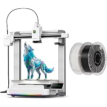 Creality SPARKX i7 3D Printer Bundle with Creality Hyper PLA Filament 2KG, Black & White