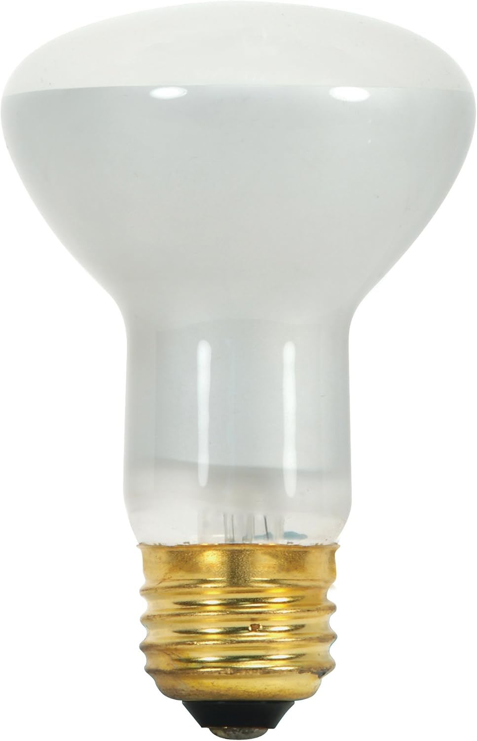 Satco S8519 130-Volt 45-Watt R20 Medium Base Light Bulb, Frosted
