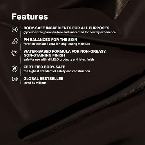 Miniatura 10 de LELO Hidratante personal lubricante a base de agua de lujo para mujeres y hombres con aloe vera no grasoso 51fl oz5 onzas líquidas