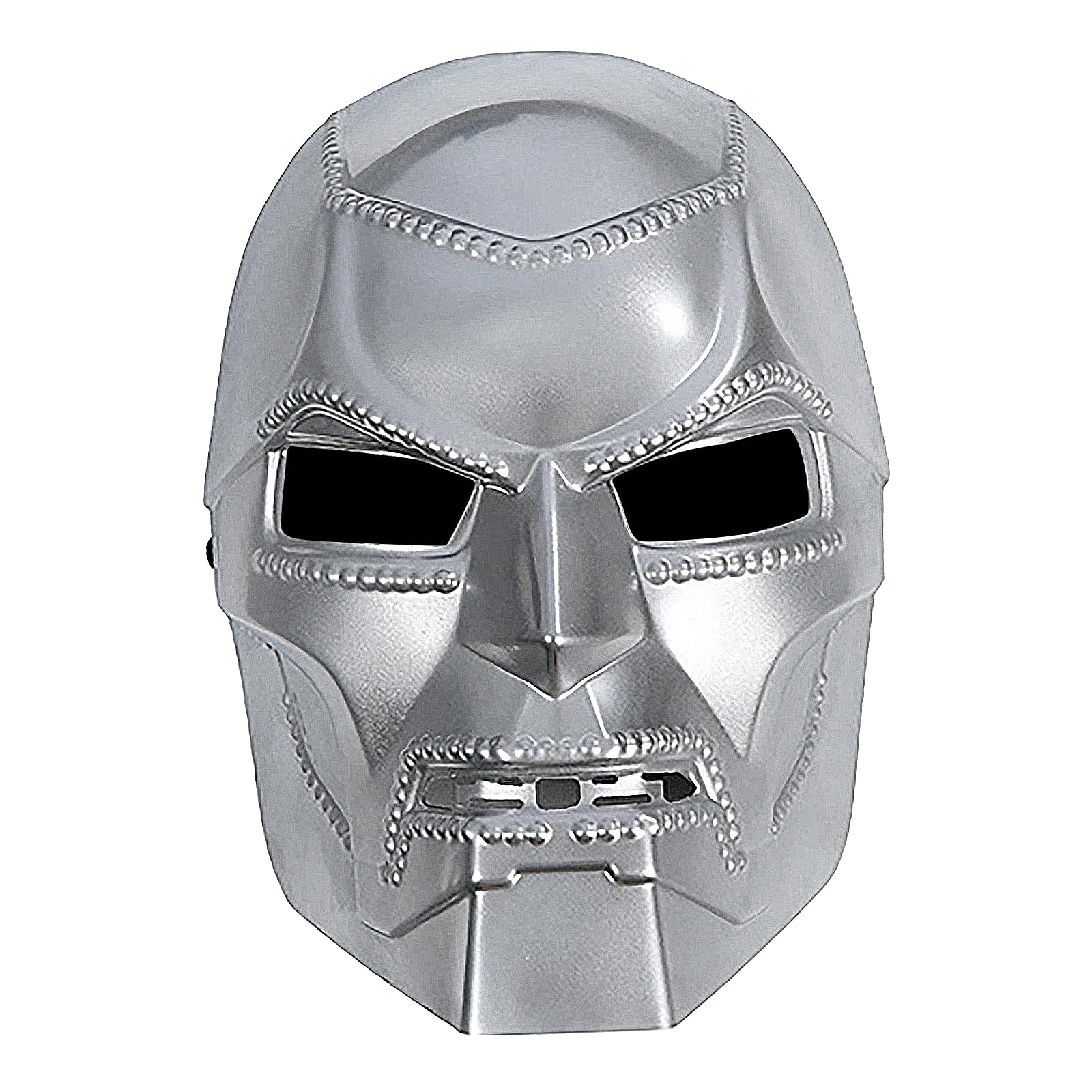 2Pcs Dr Doom Mask With Cloak Medieval Victor von Doom Helmet Halloween Costume Cosplay Accessories Adutls (Halloween Mask)