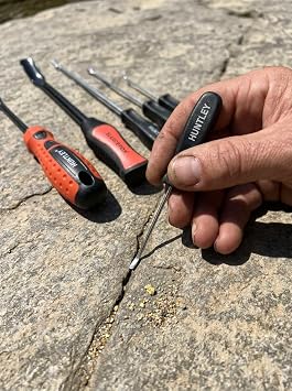 Sluice Fox Huntley Spoon Prospecting Crevice Tool Scoop Scraping Tool Gold panning Kits; Multiple Sizes of Heavy Duty Scraping Spoon pry bar paydirt Spoon tip