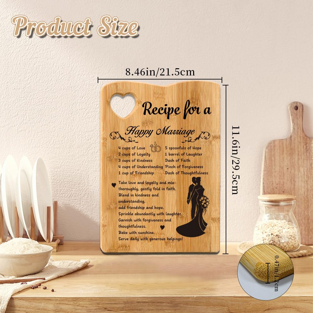 Wedding Gifts,Engagement Gifts,Wedding Gifts for Bride and Groom,Engagement Presents,Mr and Mrs Gifts,Couple Gifts,Wedding Gifts for Couple,Wedding Present,Chopping Board,Mrs and Mrs Wedding Gifts - Image 2