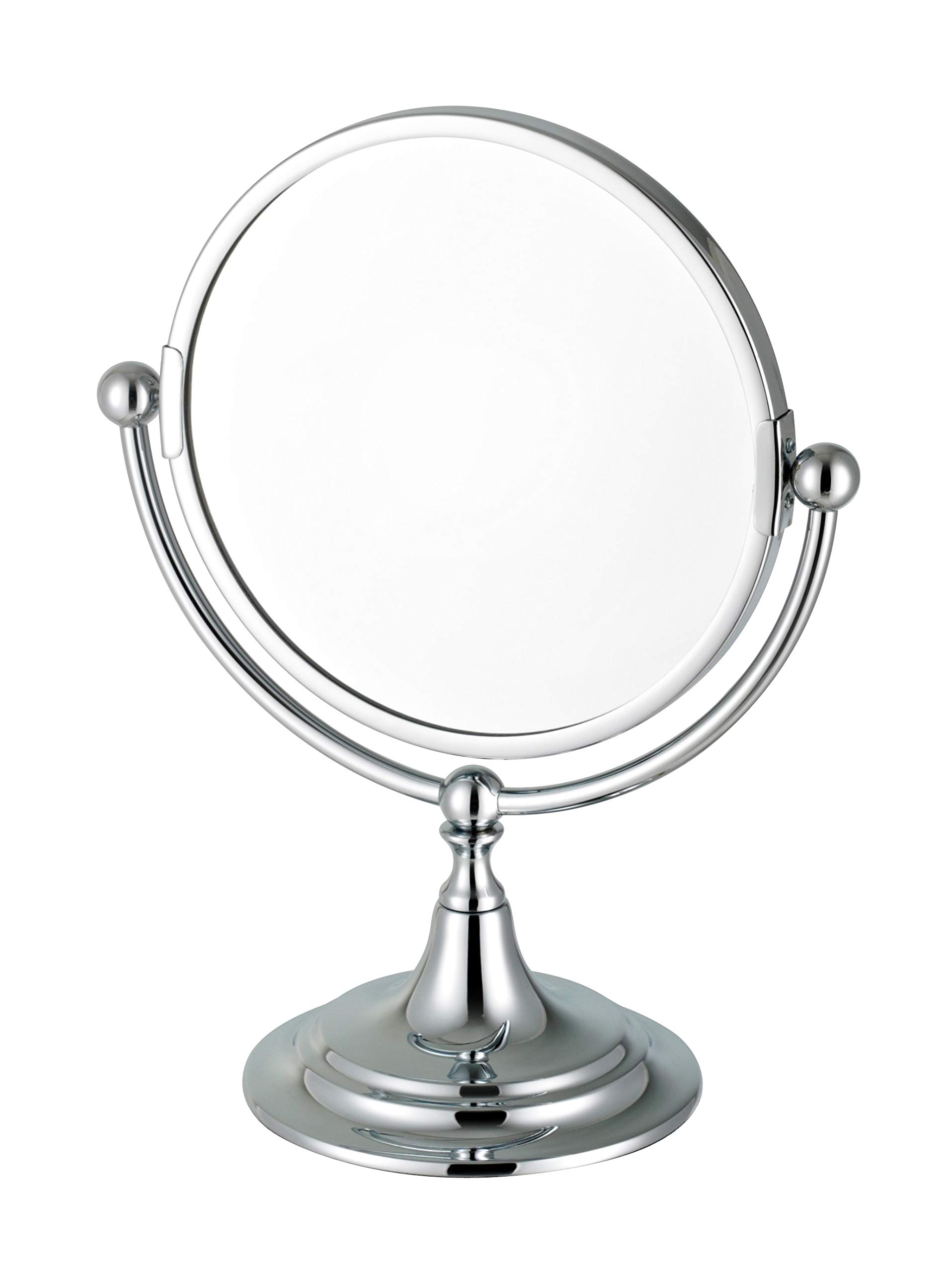 SHORT FREESTANDING SHAVING MIRROR Weatherd Bronze