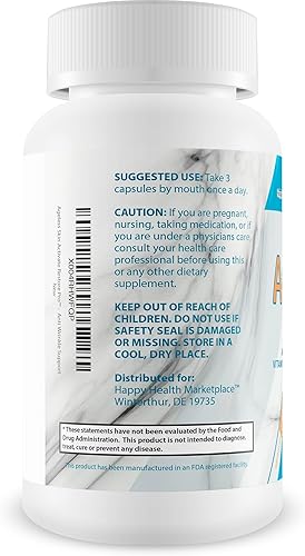 Miniatura 3 de Ageless Skin Activate Restore Pro - Nuestro mejor suplemento antienvejecimiento - Píldoras antienvejecimiento para el cerebro y el cuerpo sin edad -