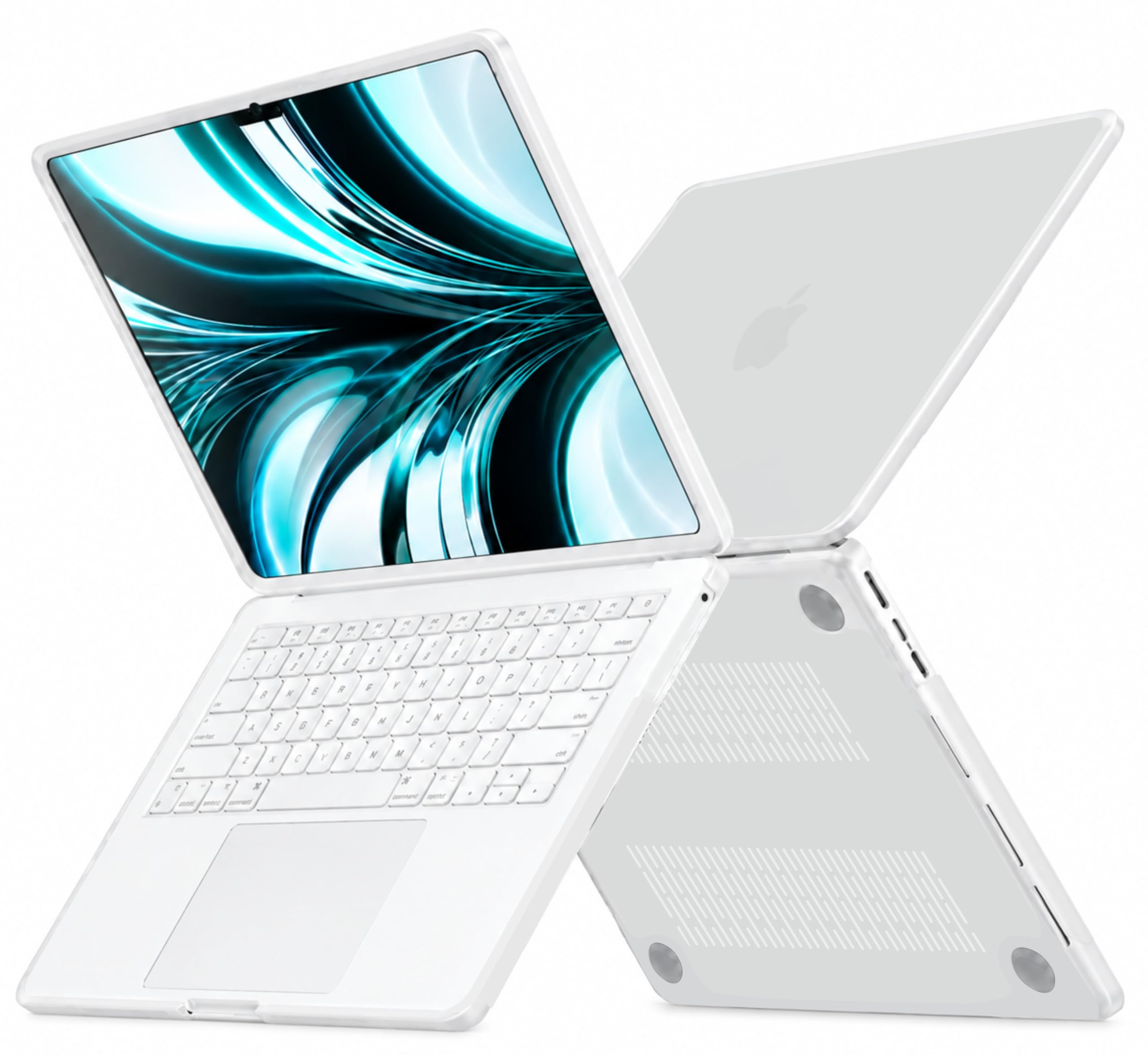 Meyaar Case Compatible for New MacBook Pro 14 inch 2024-2021,M4 A3112 A3185 A3401 M3 A2918 A2992 M2 A2779 M1 A2442 Pro Max Chip with Touch ID,Laptop Plastic Hard Shell (Crystal Clear) — Amazon image 8