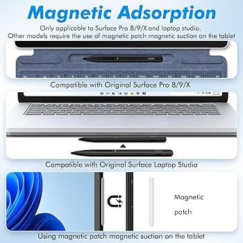 Amazon.com: Uogic Slim Pen 2 for Surface, with 4096 Pressure