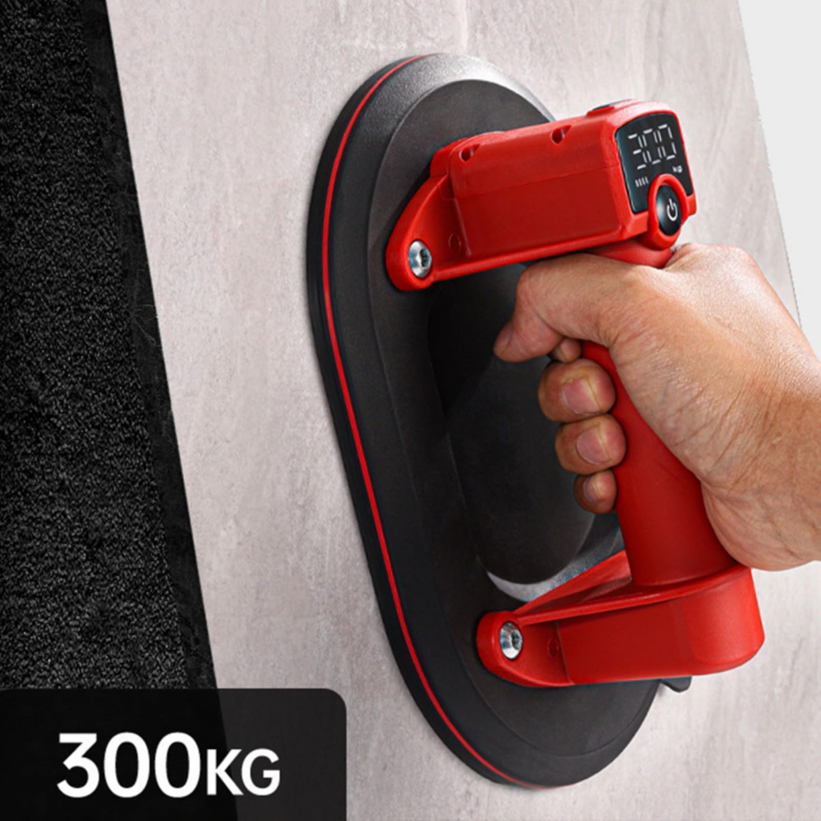 Sollevatore a vuoto senza fili Batteria 4000mAh 3 5H Runtimes Tecnologia di adesione automatica Costruzione ABS per materiali da costruzione Trasporto Pompa di aspirazione automatica Rifornimento