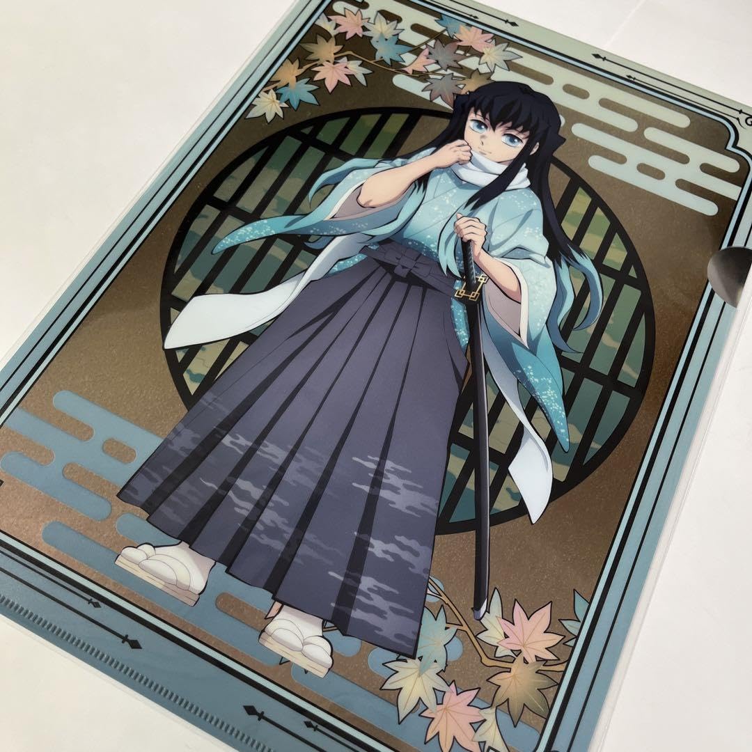 Amazon.co.jp: 鬼滅 限定 A4 メタリック クリアファイル 時透無