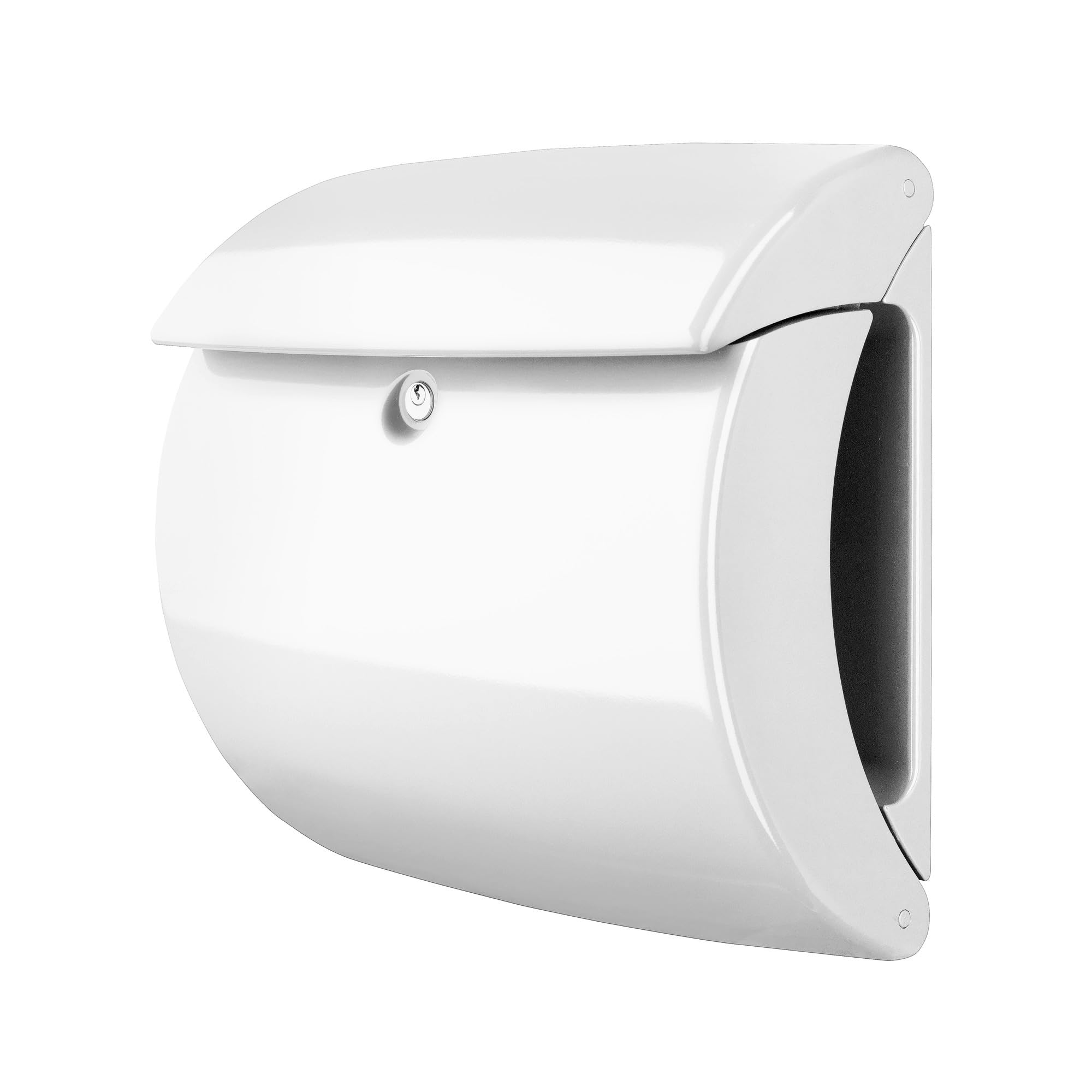 Boîte aux lettres BURG-WÄCHTER PIANO 886 W blanc en plastique brillant