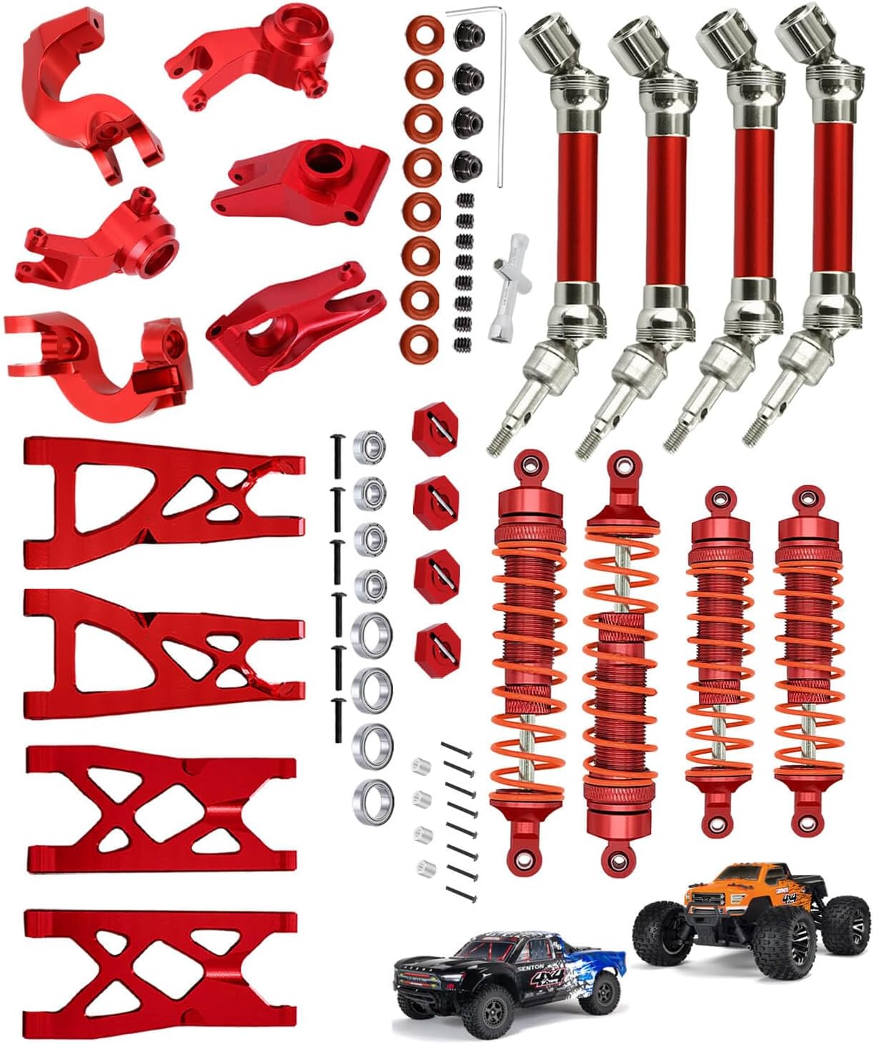 RCMYou Upgrades Part for 1/10 Arrma Vorteks/Granite/Senton