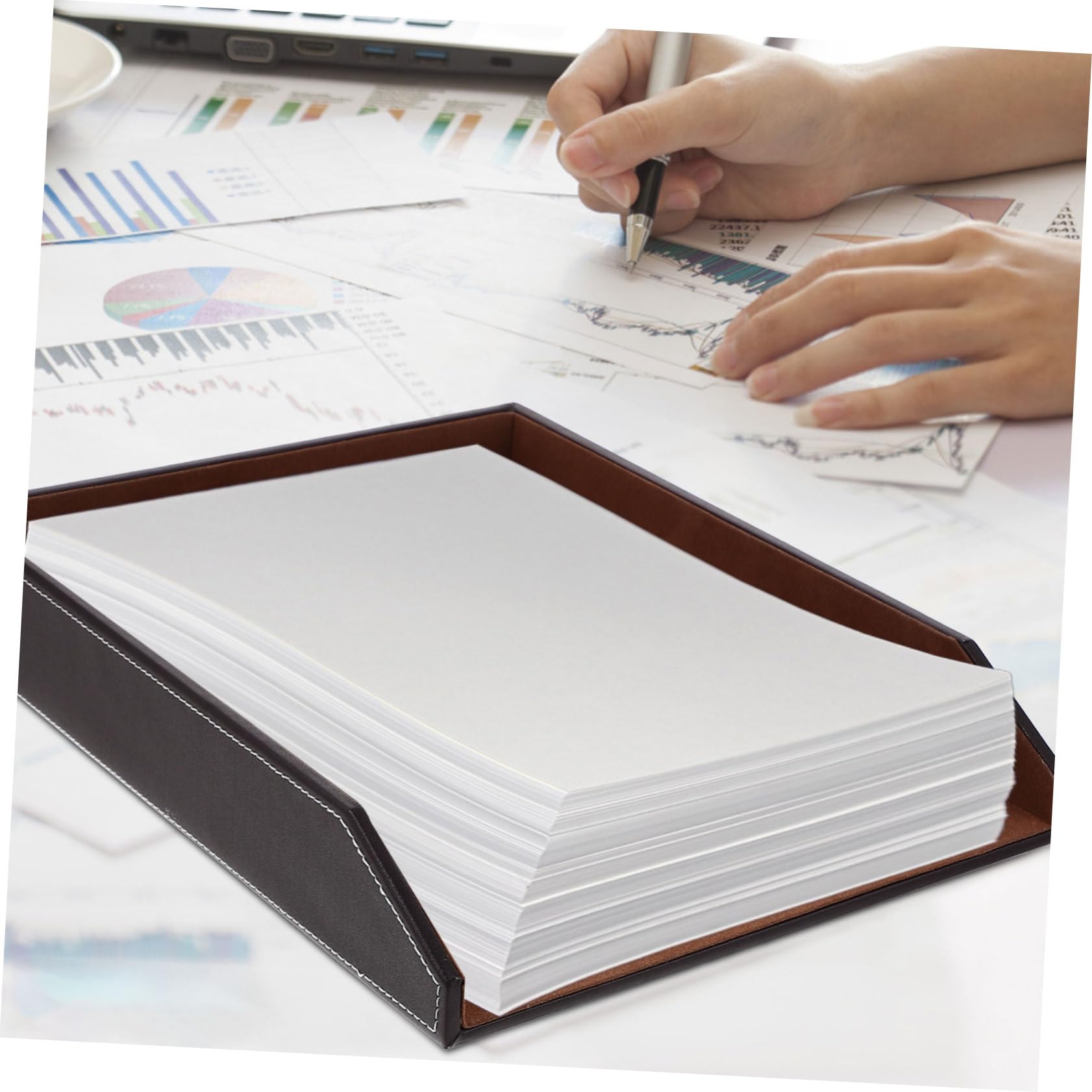 Organizer Per Documenti Vassoio File Scrivania Design Per Casa Scuola e Ufficio Stoccaggio Per e
