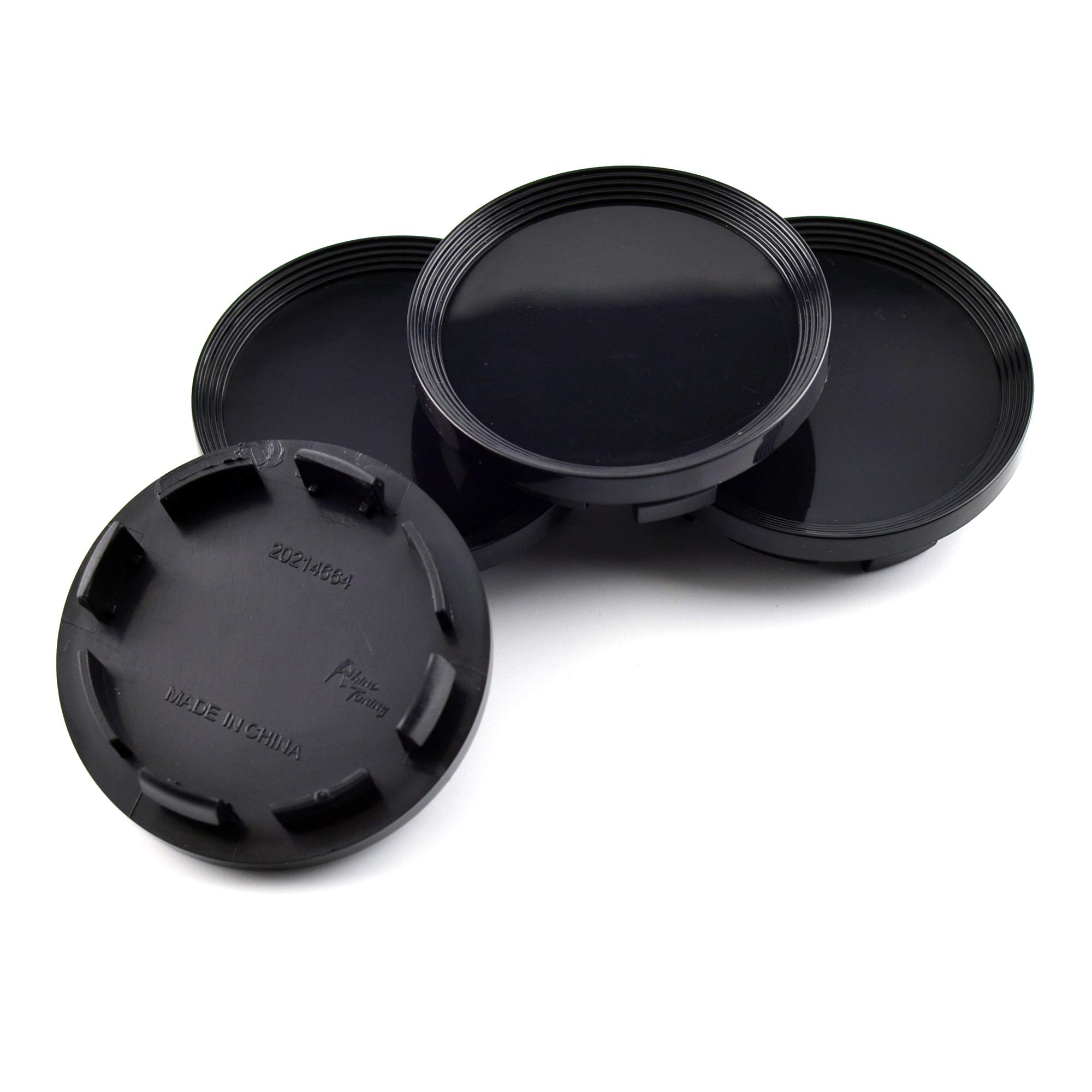 Amazon.co.jp: ホイールセンターキャップ 66mm 4個 ブラック DIY