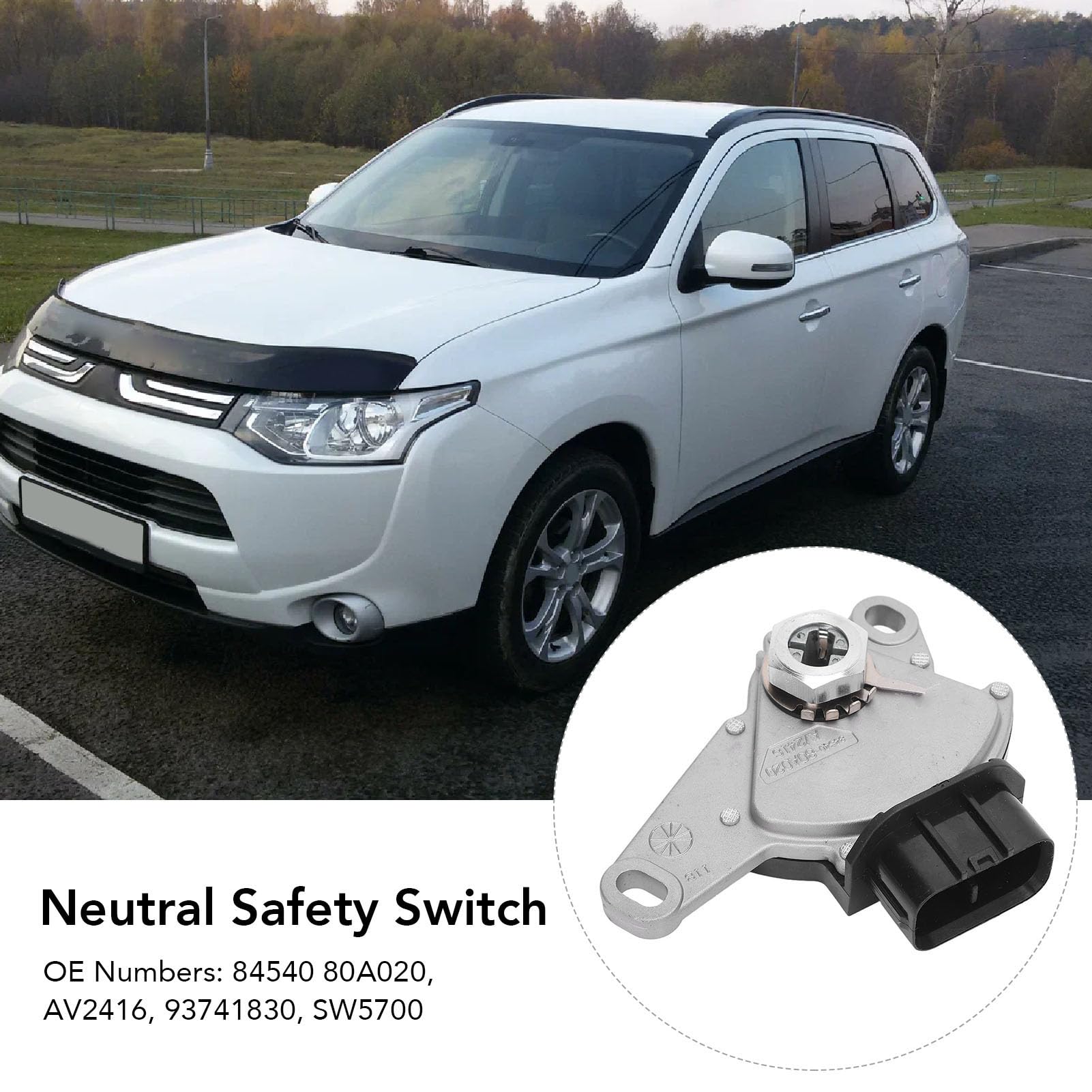 Interruptor de Seguridad Neutral para la Onda 5, Reemplazo para AVEO 5, AVEO y G3 con una Funcionalidad de Durabilidad Duradera, Precisión de Detección y Protección