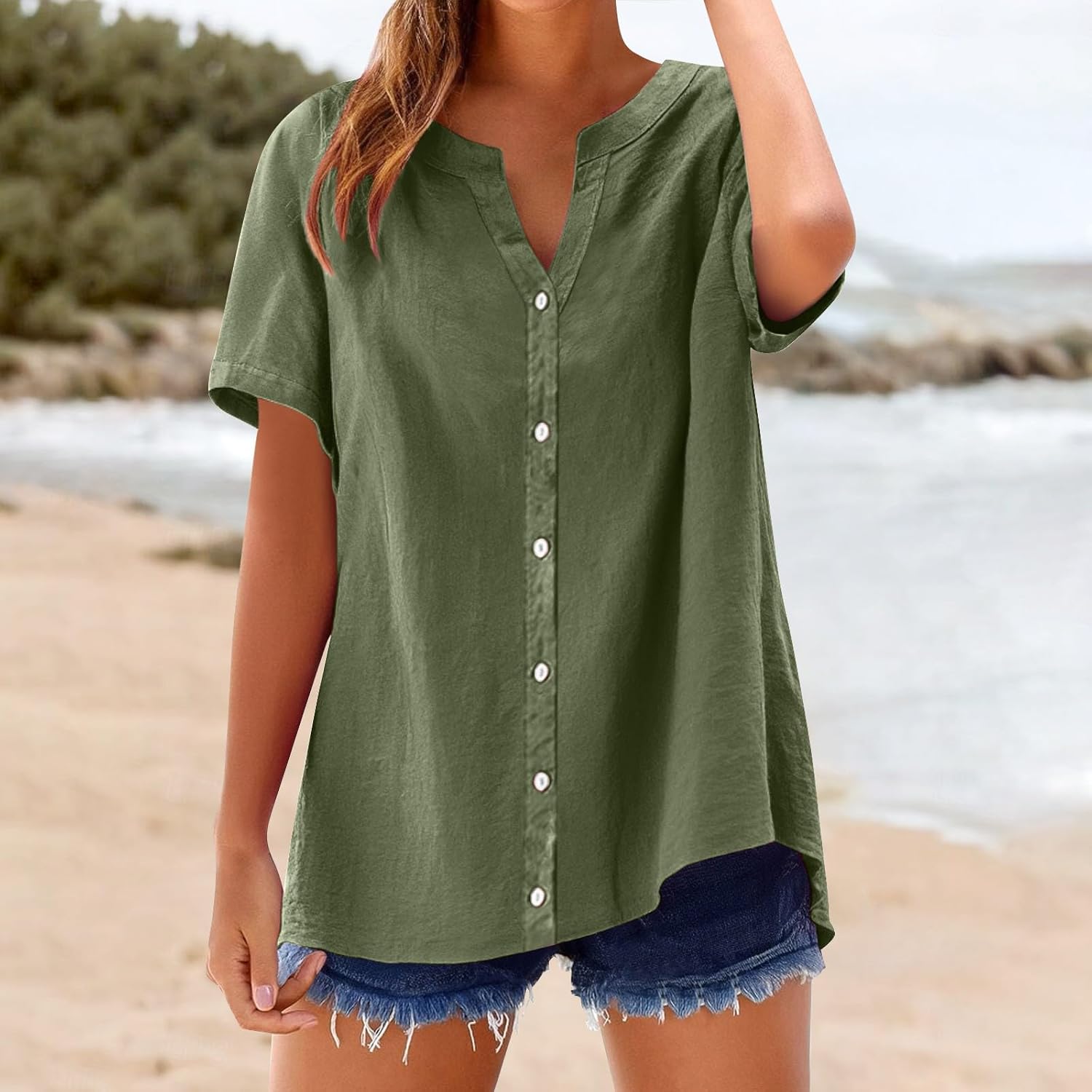 Stylische Plus-Size Blusen für Damen: Die ideale Boho Tunika für den Sommer!