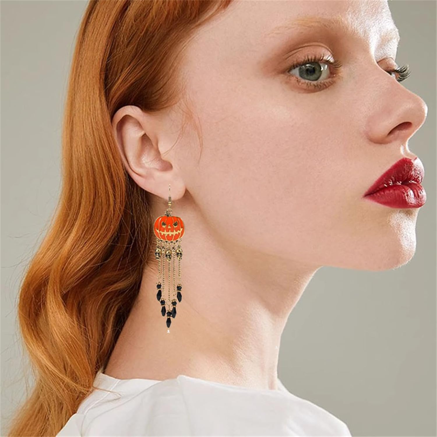 Halloween Dangle Drop Earrings for Women Unique Funny Earrings Halloween Party Costumes Earrings Thanksgiving Day Jewelry Gifts - Image 4