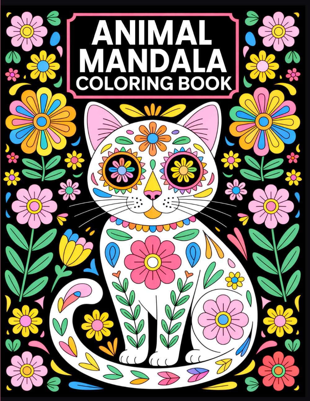 Animal Mandala Coloring Book: A Relaxing Coloring Book Featuring Intricate Animal Mandala Designs for Stress Relief