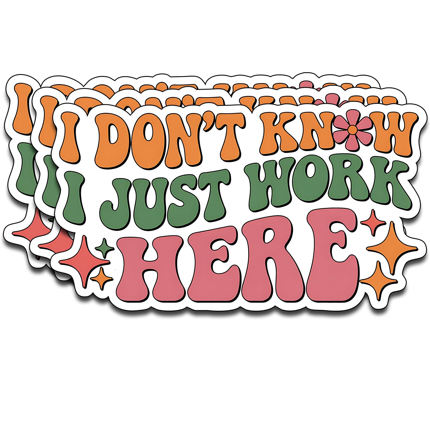 Photo 1 of (3PCS) I Love Being Outside Vinyl Sticker Funny Waterproof Sticker for Laptop Water Bottle Car Phone. 3" Inch  9 PACK