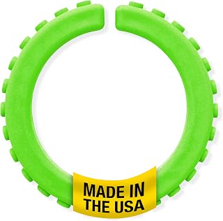 ARK Brick Chew Bracelet, XT, Firm, Lime Green, Large | Sensory Toy for Kids and Adults, Oral Fidget for Autism, ADHD, SPD, Anxiety, Medical-Grade, Textured Sensory Chew