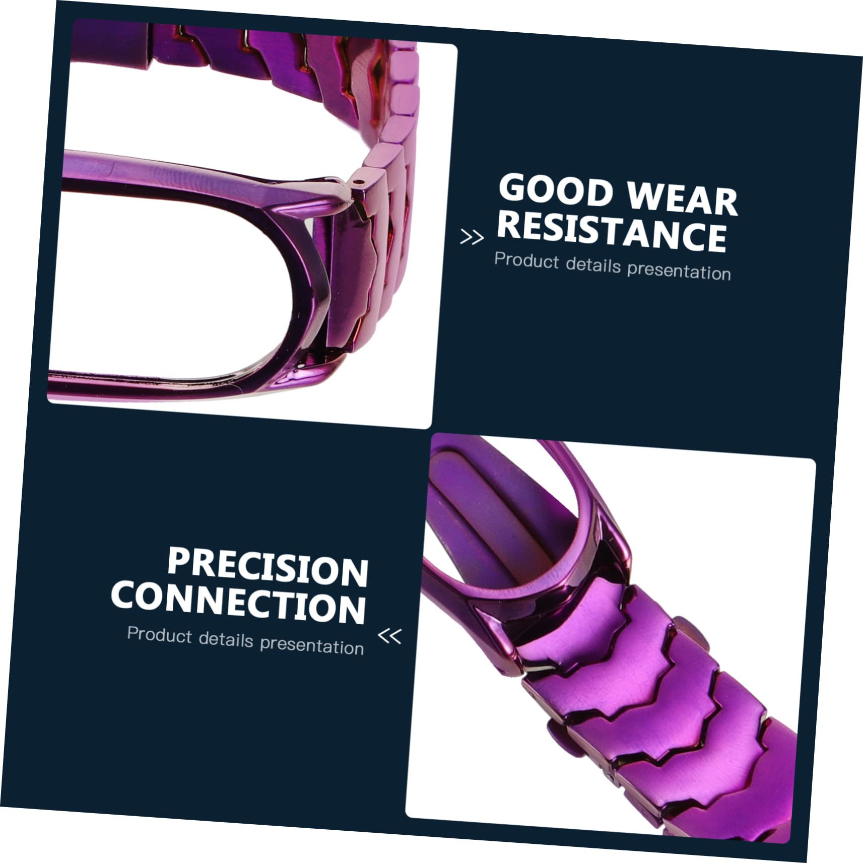 Housoutil Lot De 2 Bracelets De Rechange Extensibles Compatibles 5/4/3 155-220 Mm Pour Montre Connectée Accessoire Tendance