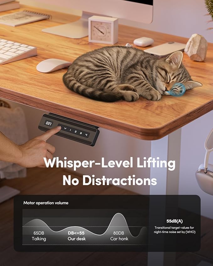 Escritorio Ajustable Electrico Standing Desk 122x61 cm Light miniatura 9