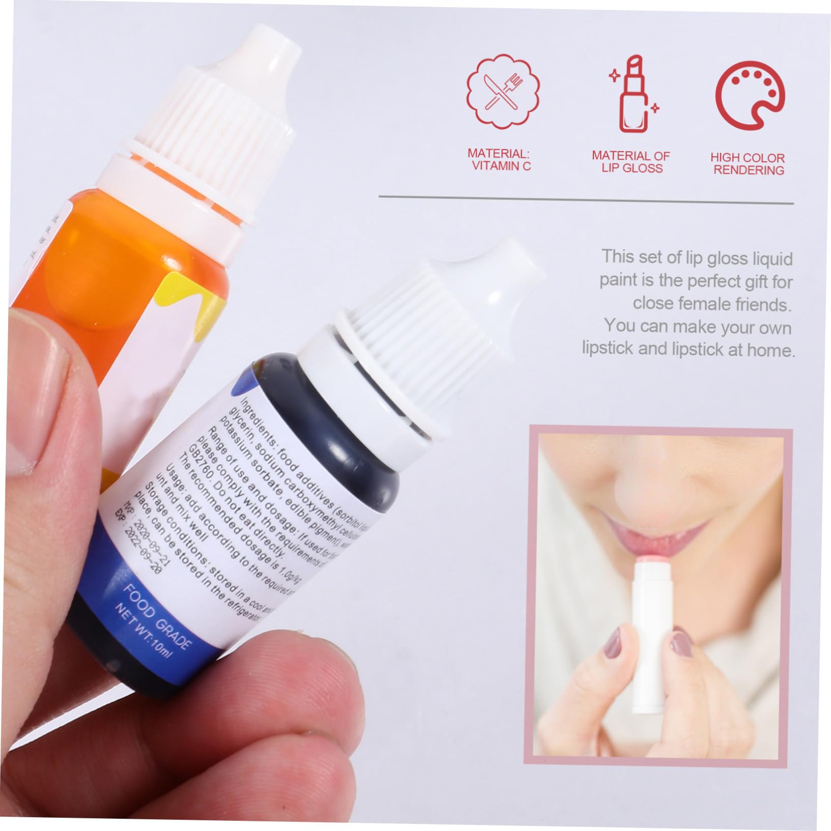 Ipetboom 12 Stück Teiliges Veganes Lipgloss Pigment Set Kühle Grüne Farbtöne Hochkonzentrierte Pflanzenfarbstoffe Sichere Lippenfreundliche Farbstoffe für DIY Lipgloss Lippenbalsam und