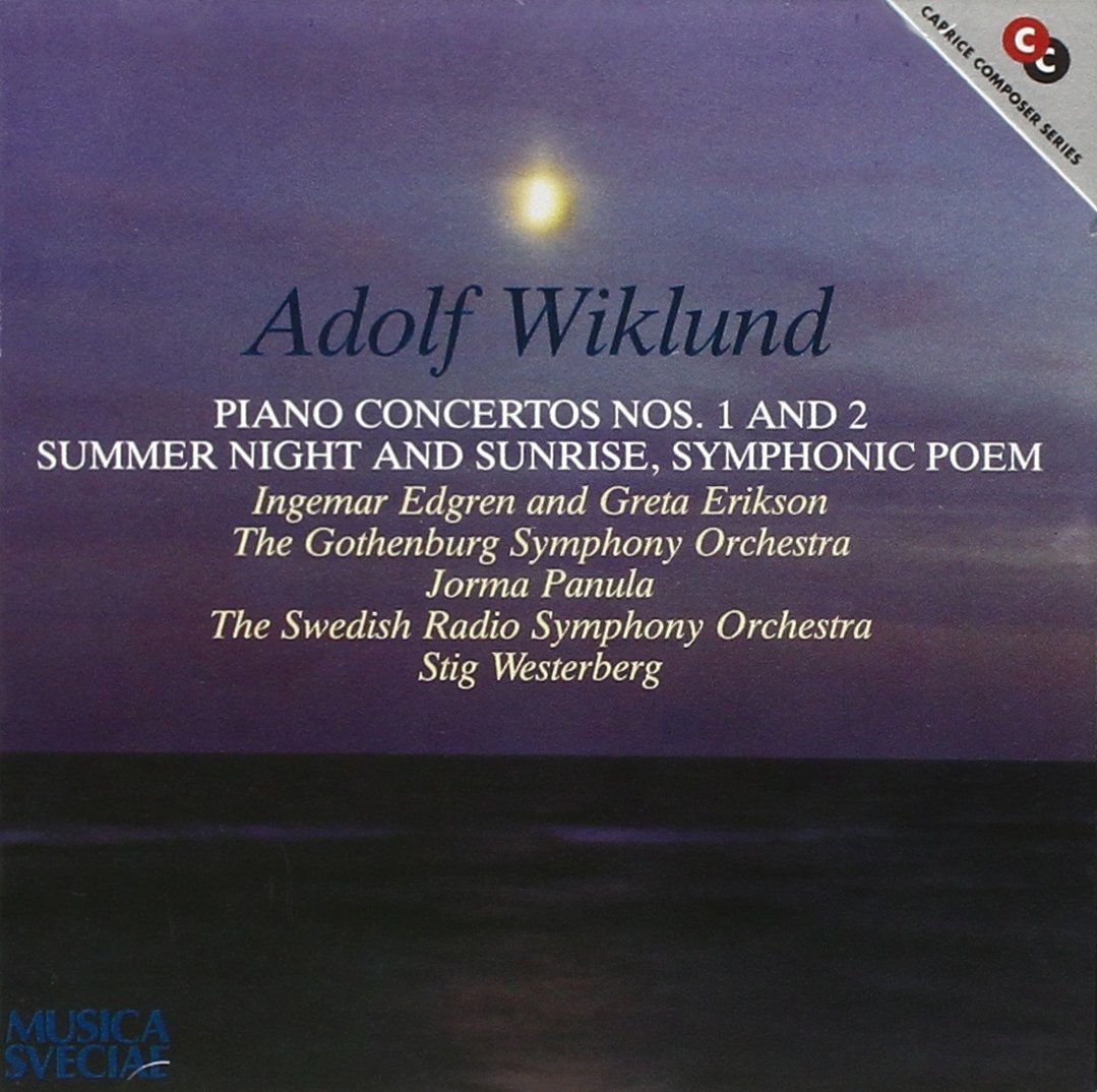 Piano Concertos Nos 1 & 2 / Summer Night & Sunrise Greta Erikson