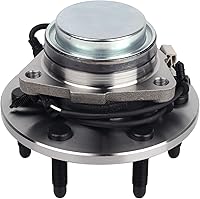 MACEL 515054 Front Wheel Bearing Hub Assembly for Chevy Tahoe 00-06, Silverado 1500 99-06, GMC Sierra, Yukon 2WD 6-Lug w/ABS