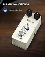 Vista 4 de Pedal de Chorus, Pedal de Guitarra Chorus, Mini Pedal de Chorus Analógico, DC 9V, True Bypass para Guitarra Eléctrica