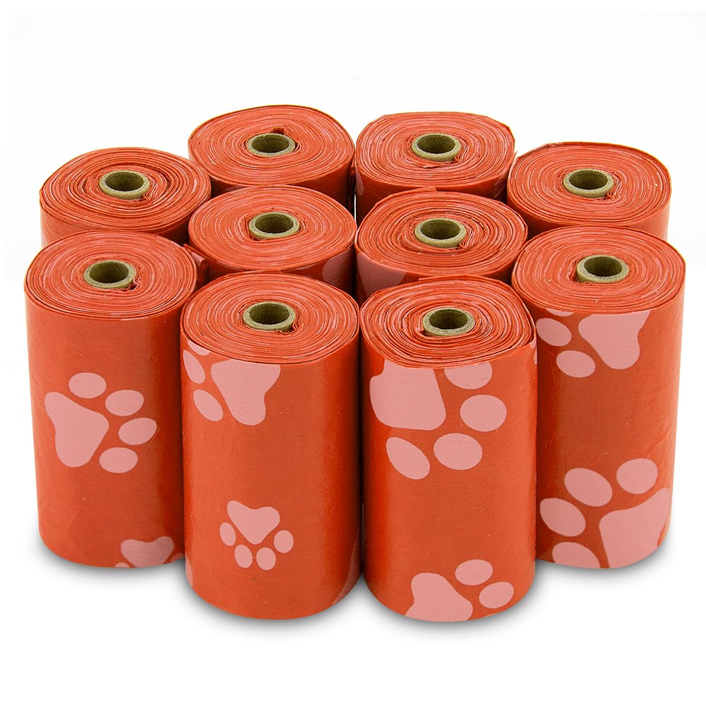 Best Pet Supplies Dog Poop Bags, Rip-Resistant and Doggie Waste Bag Refills with d2w Controlled-Life Plastic Technology - Pack of 150, Orange (Scented) (B07DHWC428) Amazon Price History, Amazon Price Tracker