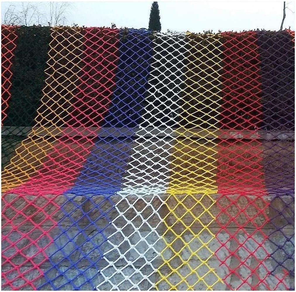 Professional Indoor Stair Balcony Children Anti-Fall Net, Child Safety Stairs Net Colorful Nylon Protective Net, Ceiling Color Decorative Net, Garden Fence Net Pet Net Cargo Net ro