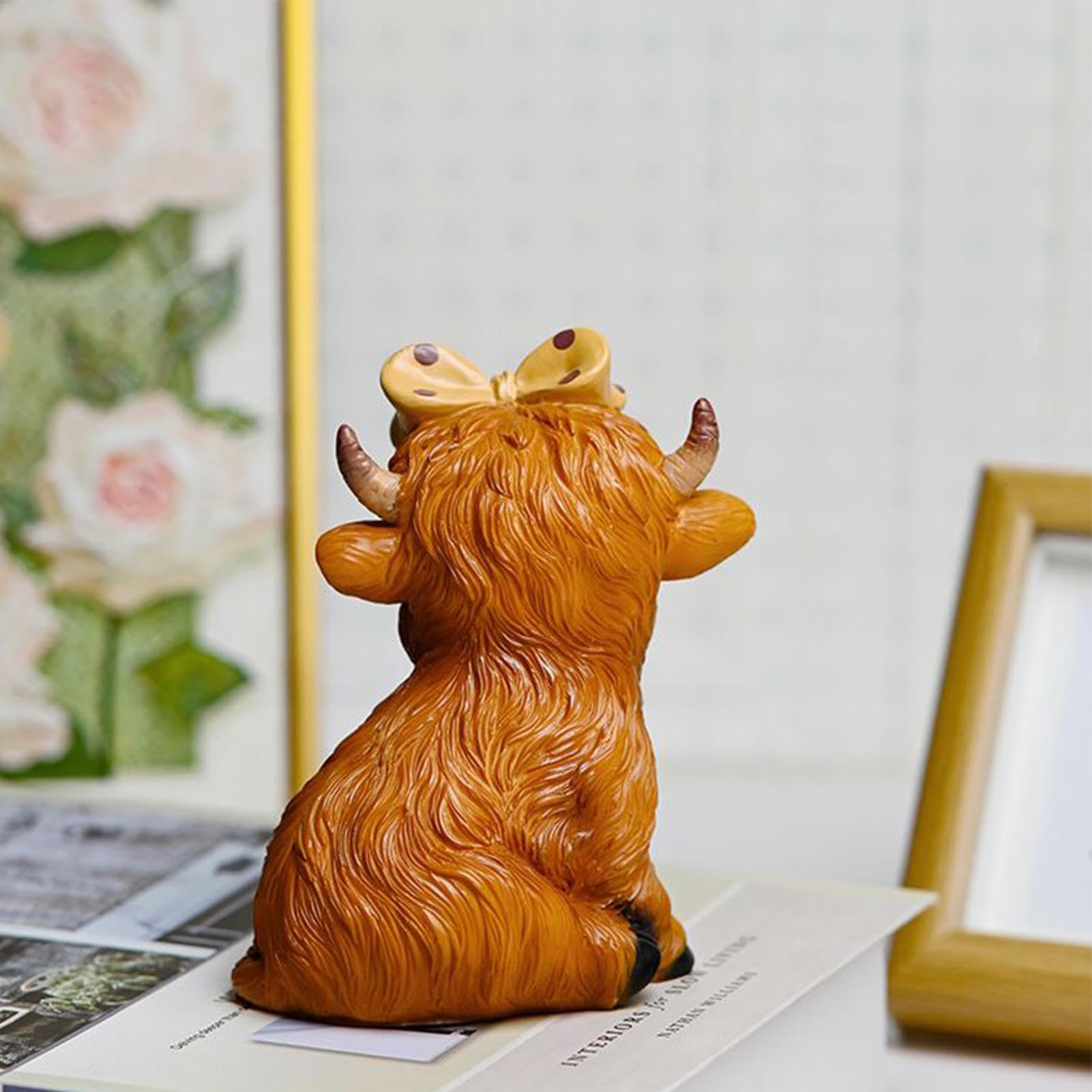 高land牛の置物セット 3色 高land牛の置物セット 3色