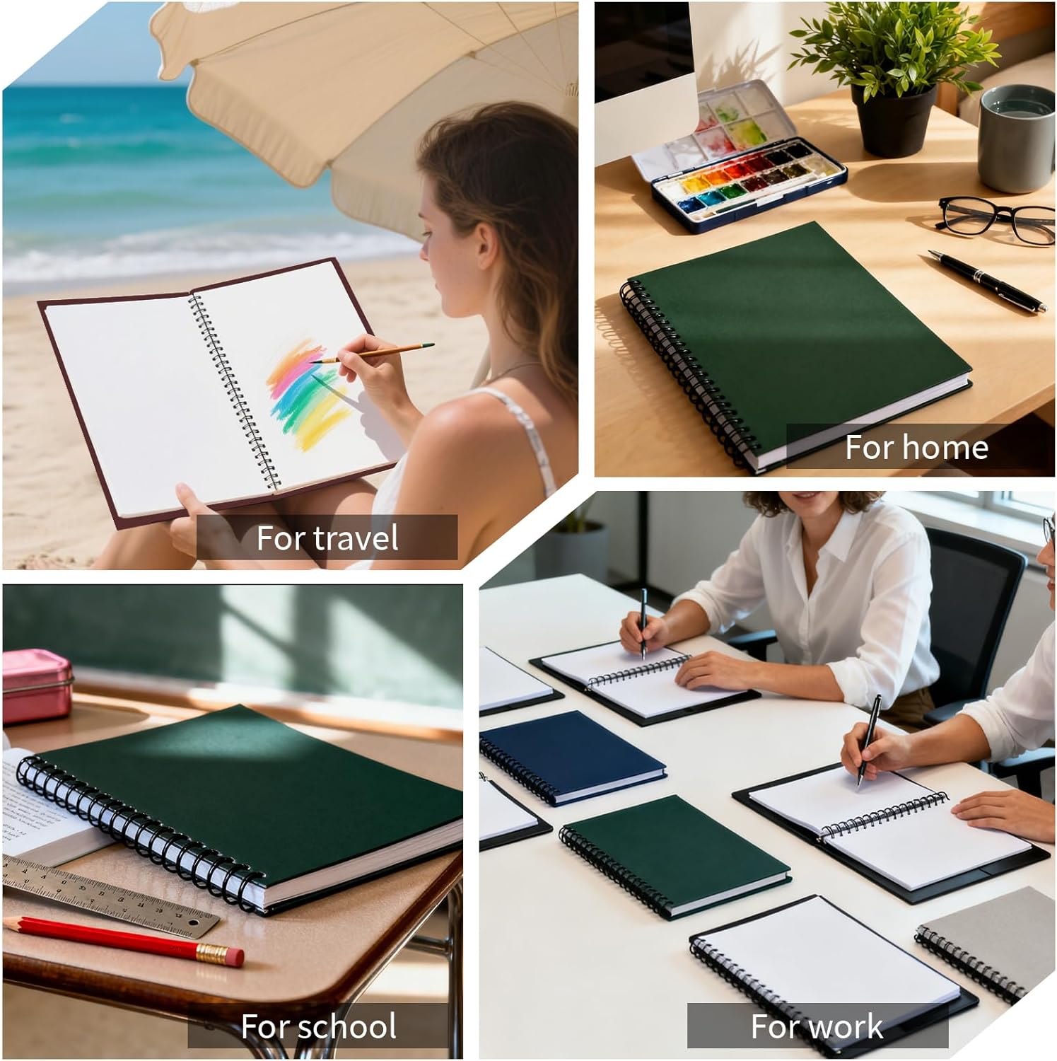 Notebook Spiral Notebook - Notebook 120 Pas 100 GSM Thi Blank