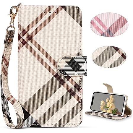 Amazon Co Jp Iphone 11 ケース 手帳型 おしゃれ Iphone11 手帳型カバー 格子 グリッド チェック柄 ストラップ スマホケース Iphone 11 手帳 おしゃれ レディース 大人 かわいい チェックシンプル メッキ加工 Iphone 11 財布型 携帯カバー アイフォン11 イレブン あいふ