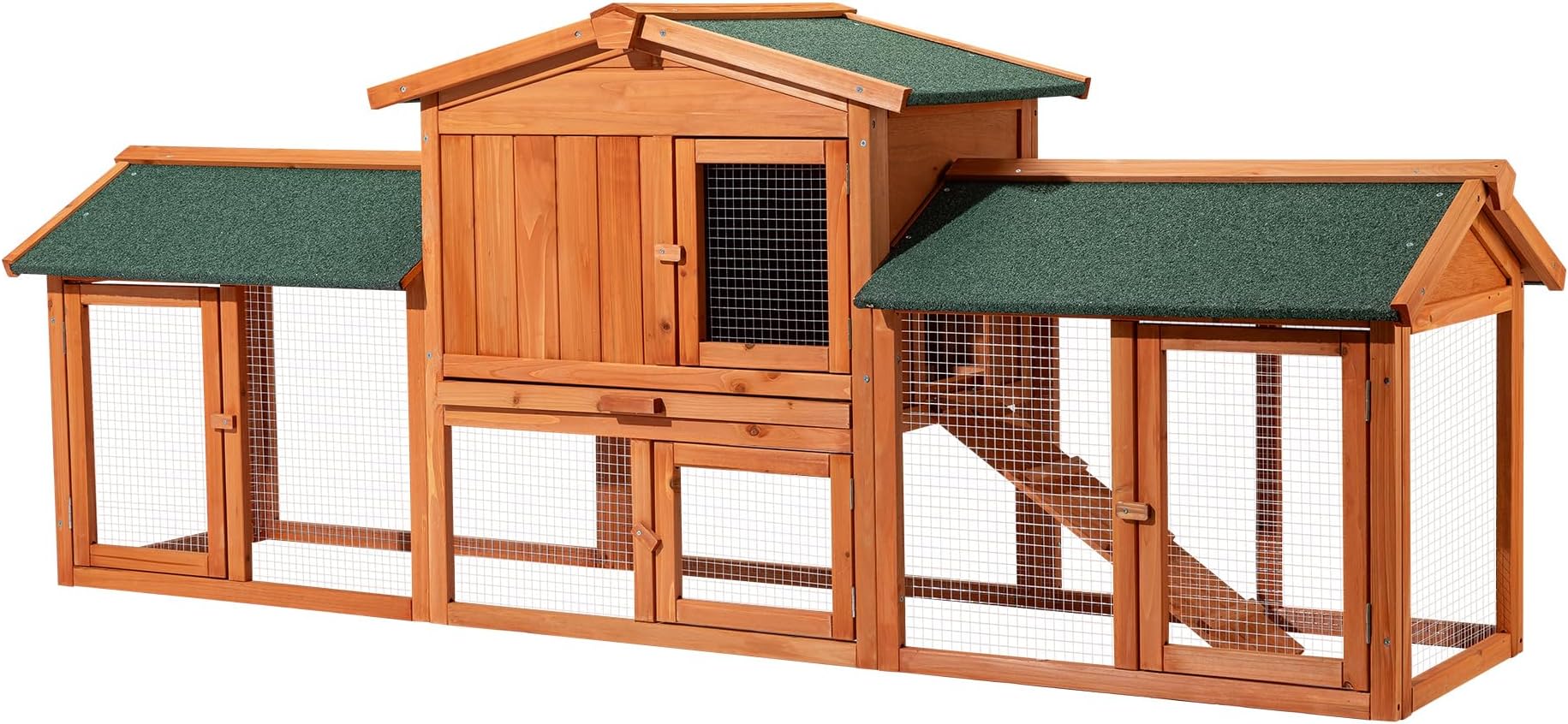 XXL Hare Hutch Bunny Hatch Enclosure Small Animals Cage