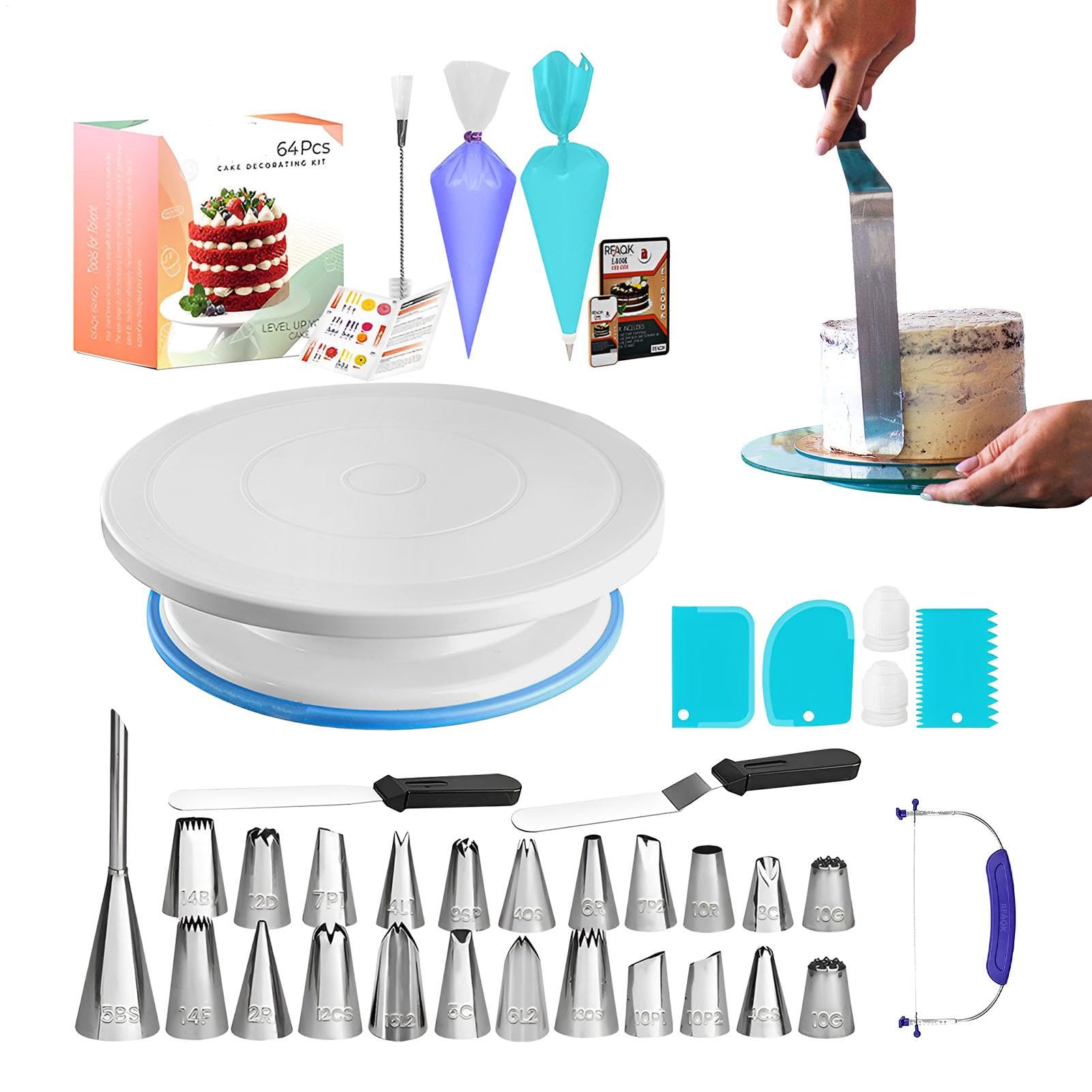 Kit de décoration de gâteau pour des ateliers pâtisserie en famille