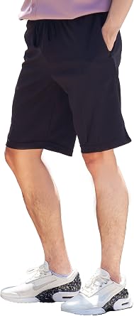 Men Shorts Zipper Pockets Hidden Stash Pocket-2 Pack