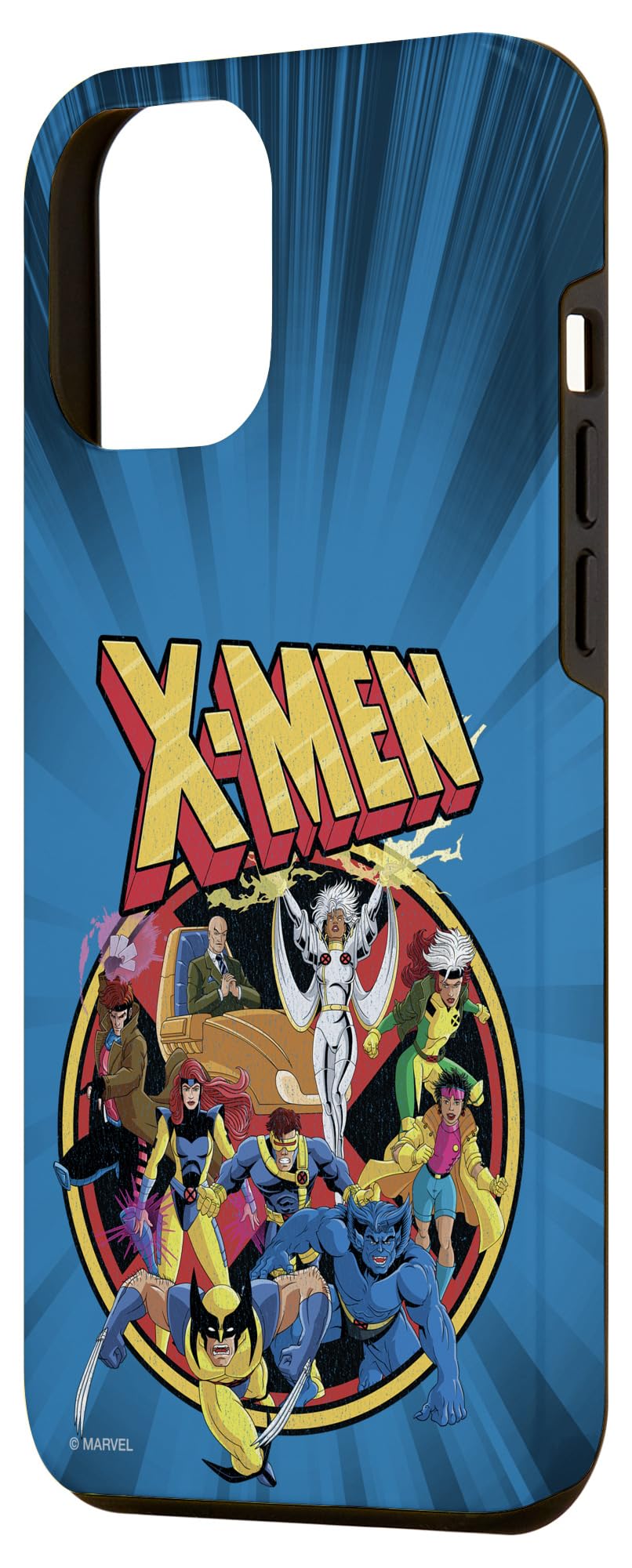 Custodia per iPhone 12 Pro Max Marvel X-Men - Serie animata retrò anni '90
